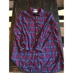 Purple and Blue Flannel